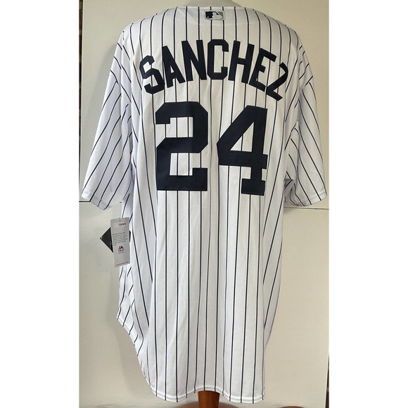 Majestic New York Yankees Gary Sanchez Stitched Jersey Size 3 XL - Picture 1 of 10